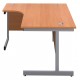 Olton Single Cantilever Corner Office Desk